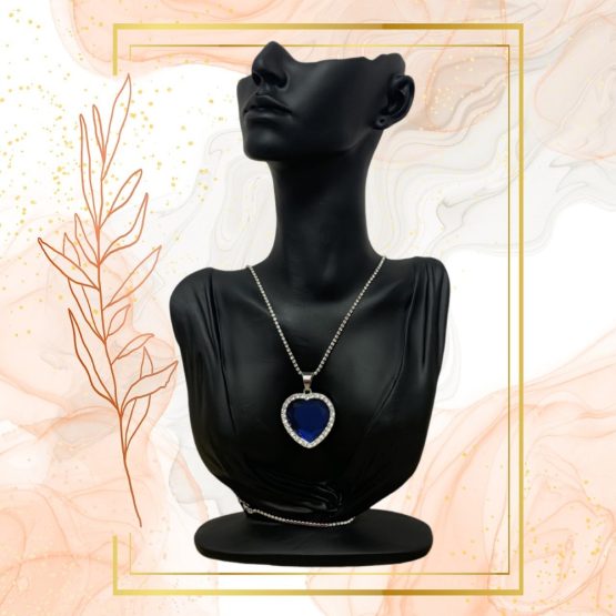 Collier avec Pendentif Cœur Cristal – Image 4