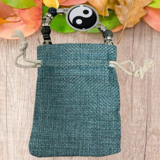 BRACELET FEMME ANTI ONDES YING YANG, JASPE KAMBABA ET DALMATIEN – Image 5